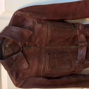 Guess Vintage Ladies Leather Jacket